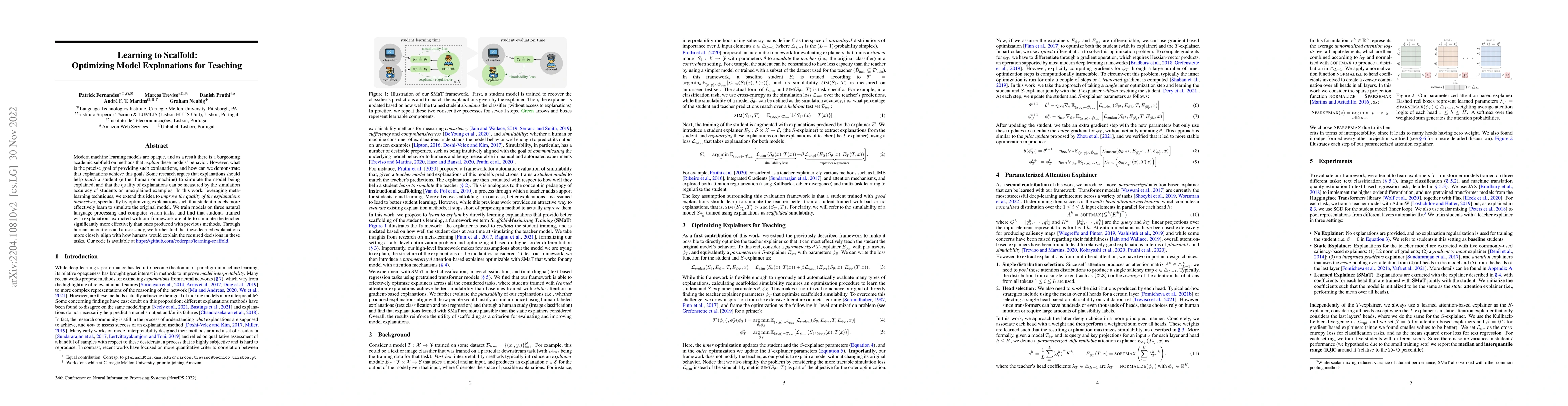 Thumbnail for Learning to Scaffold: Optimizing Model Explanations for Teaching