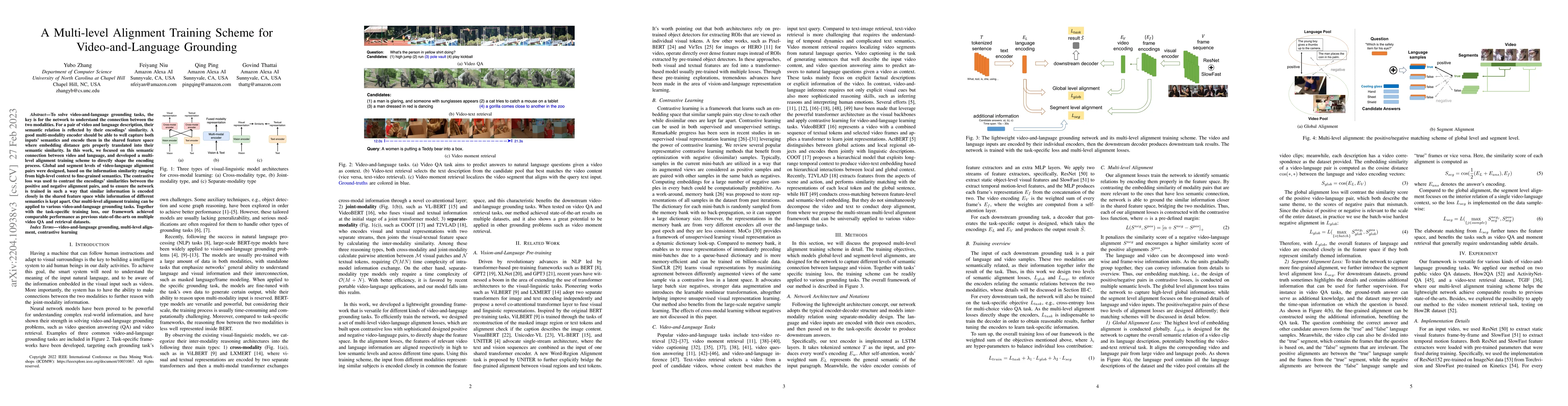 Thumbnail for A Multi-level Alignment Training Scheme for Video-and-Language Grounding