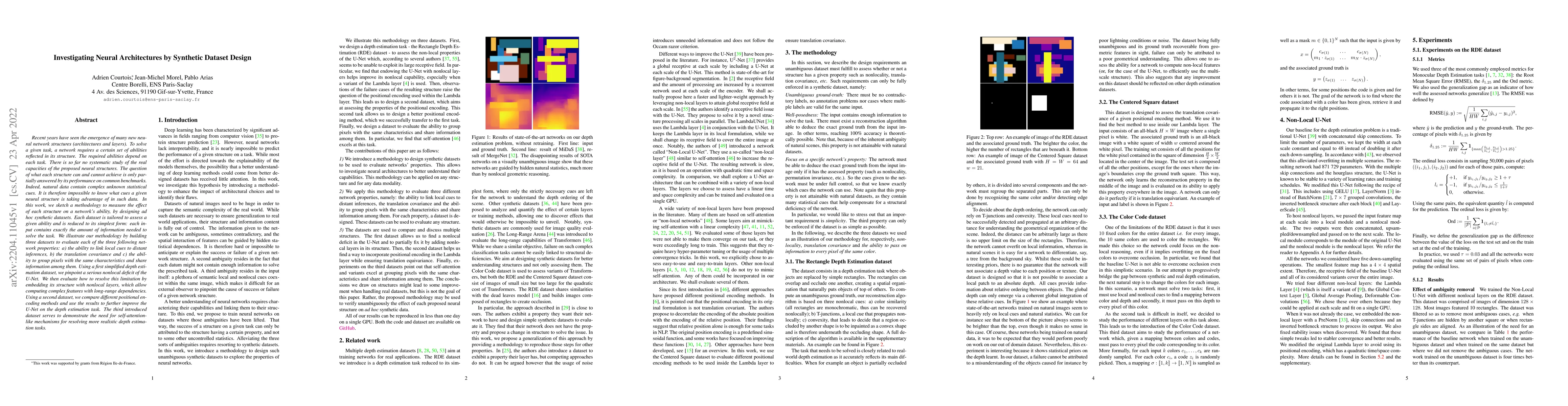 Thumbnail for Investigating Neural Architectures by Synthetic Dataset Design