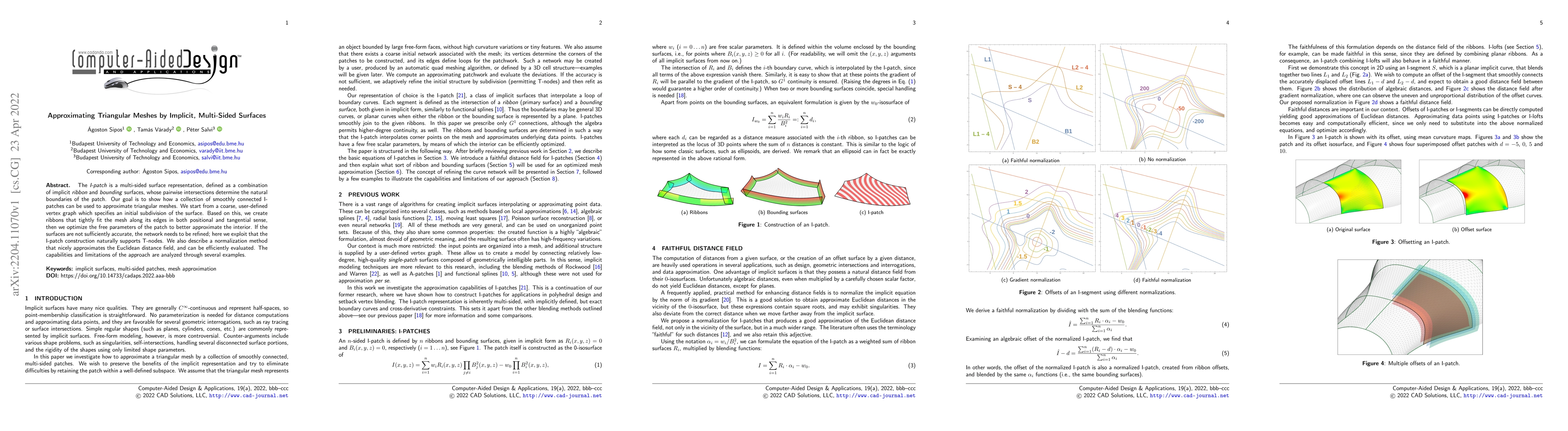 Thumbnail for Approximating triangular meshes by implicit, multi-sided surfaces
