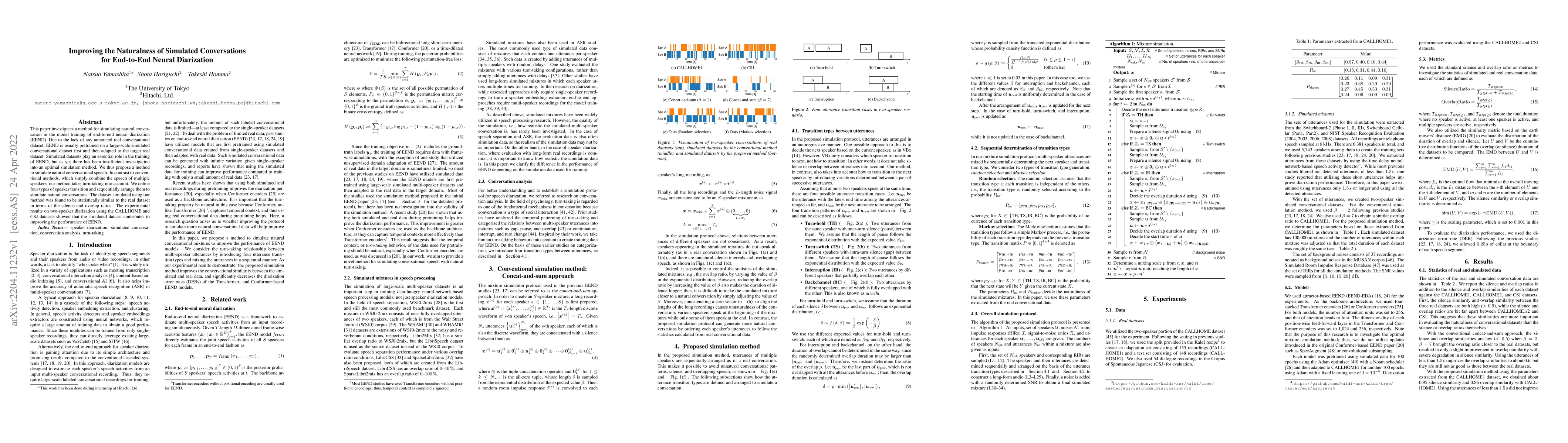Thumbnail for Improving the Naturalness of Simulated Conversations for End-to-End
  Neural Diarization