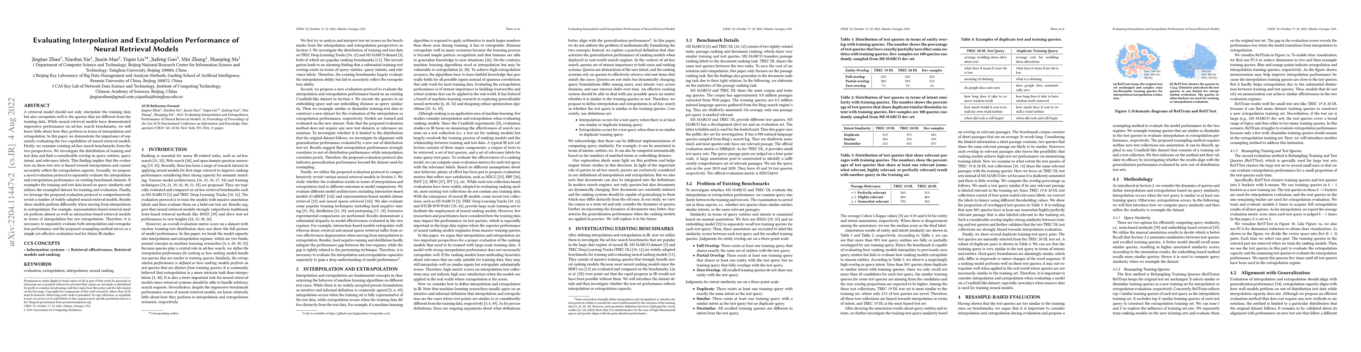 Thumbnail for Evaluating Interpolation and Extrapolation Performance of Neural
  Retrieval Models