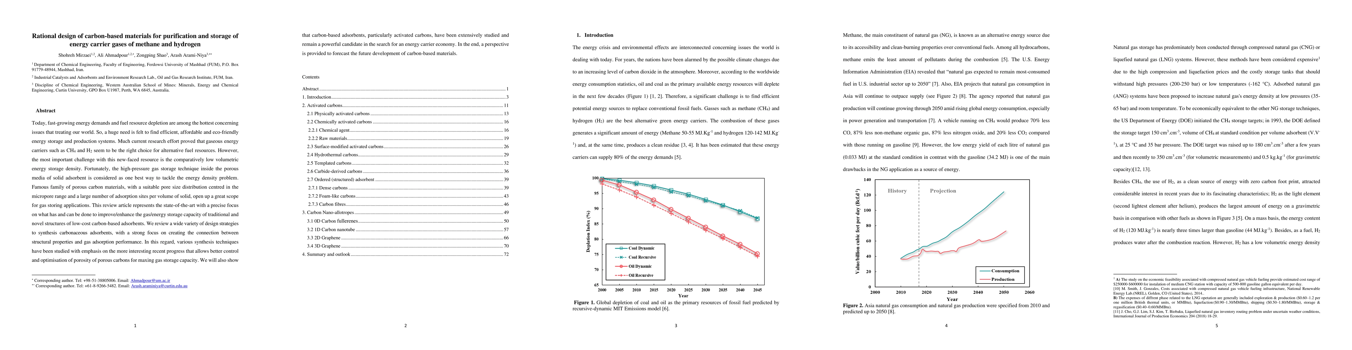 Thumbnail for Rational design of carbon-based materials for purification and storage
  of energy carrier gases of methane and hydrogen