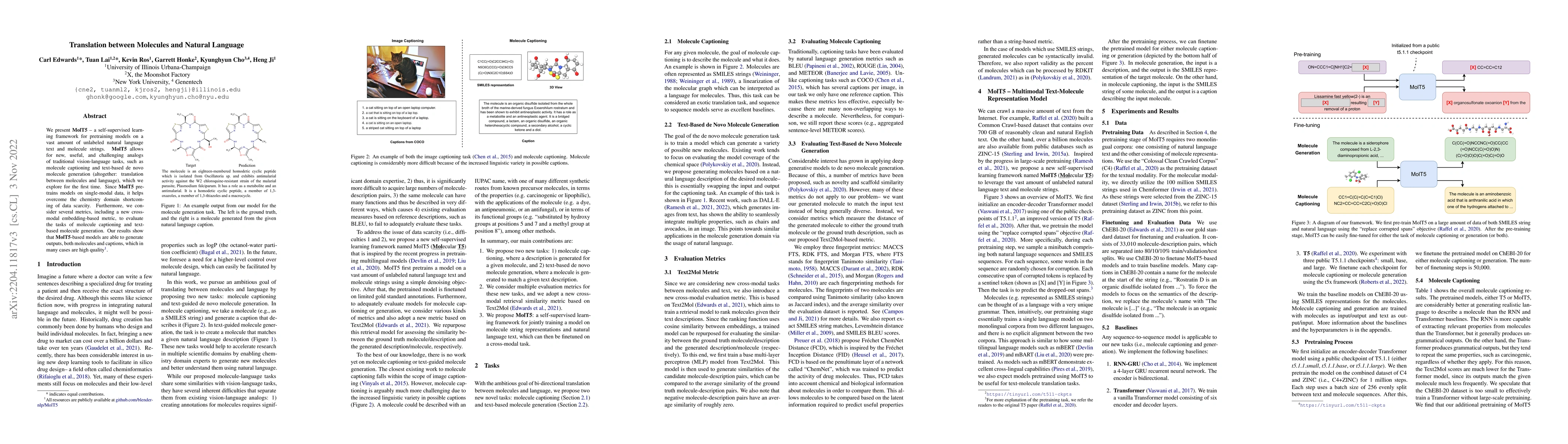 Thumbnail for Translation between Molecules and Natural Language