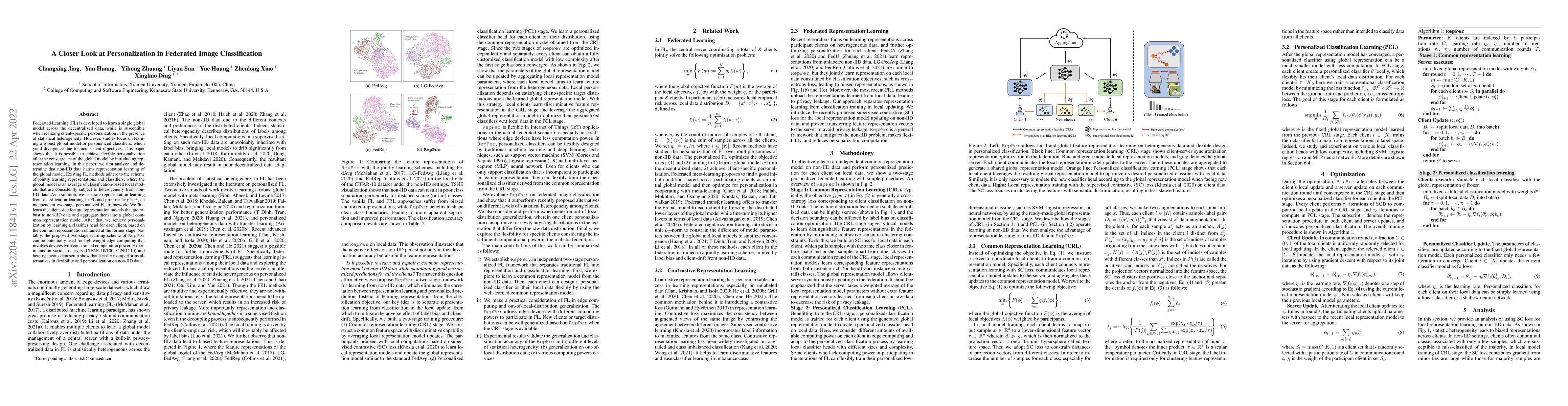 Thumbnail for A Closer Look at Personalization in Federated Image Classification