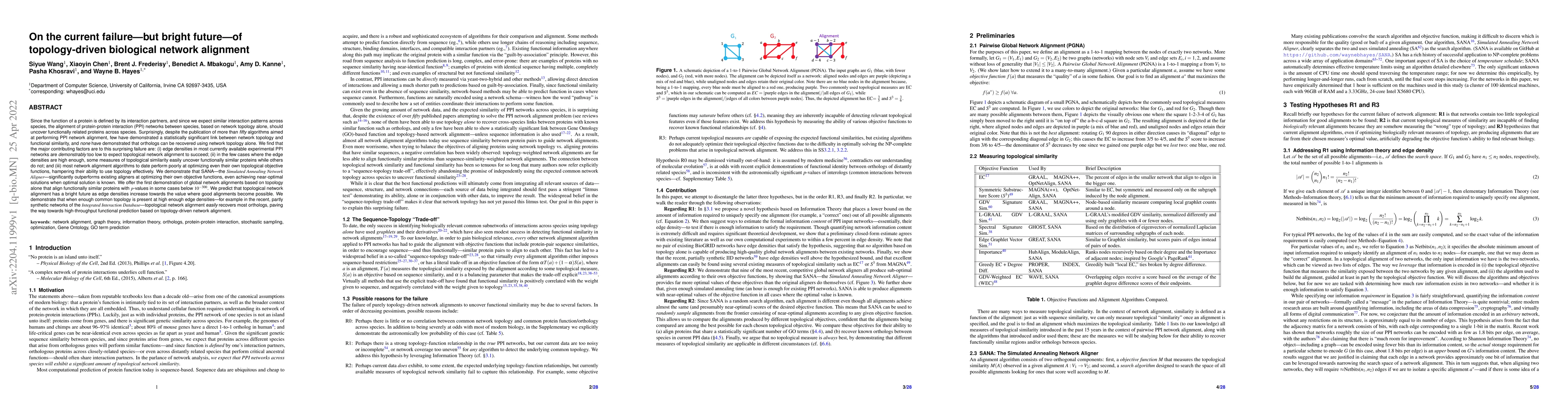 Thumbnail for On the current failure -- but bright future -- of topology-driven
  biological network alignment
