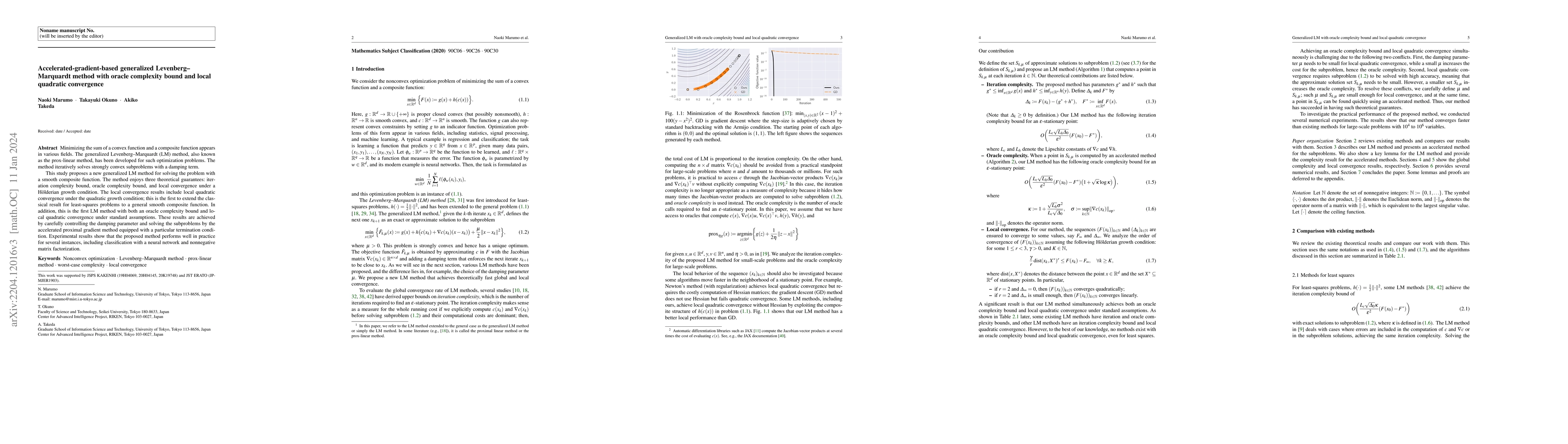 Thumbnail for Accelerated-gradient-based generalized Levenberg--Marquardt method with
  oracle complexity bound and local quadratic convergence