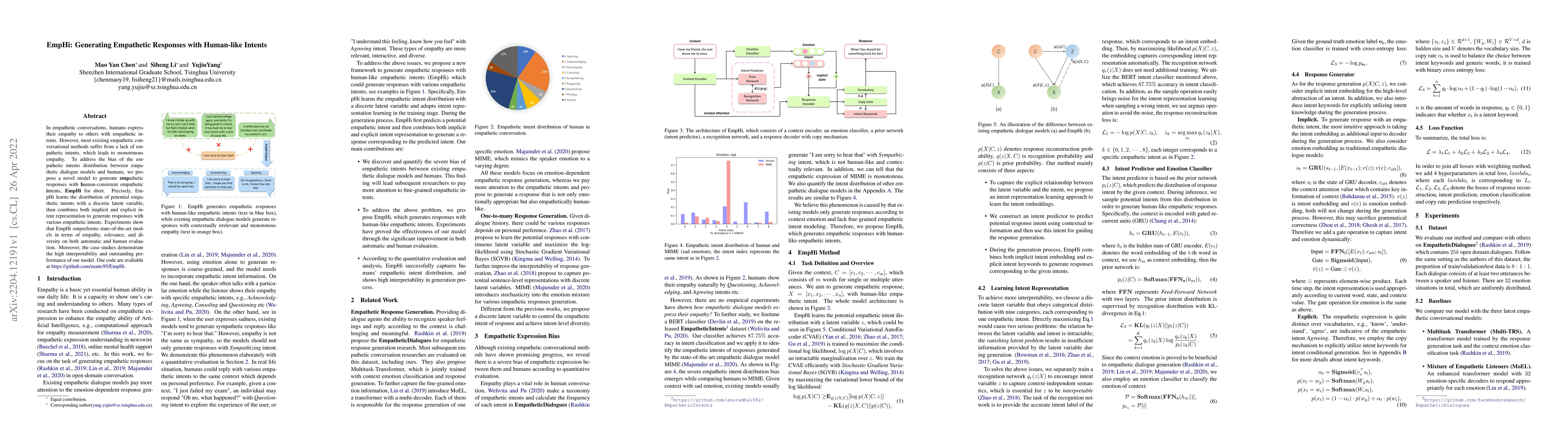 Thumbnail for EmpHi: Generating Empathetic Responses with Human-like Intents