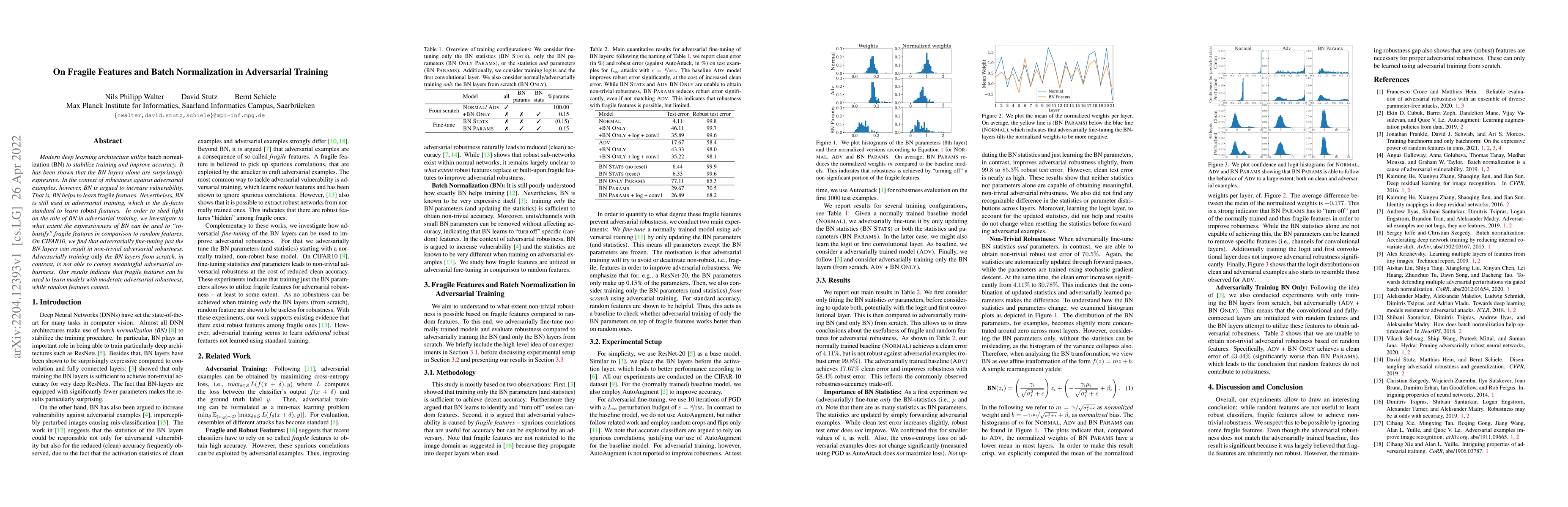 Thumbnail for On Fragile Features and Batch Normalization in Adversarial Training