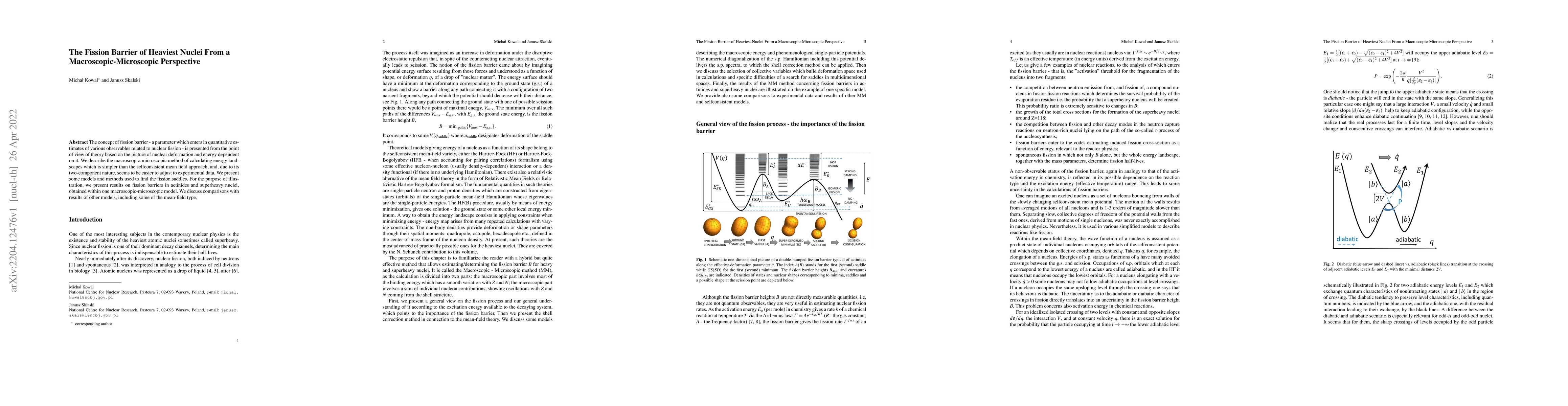 Thumbnail for The Fission Barrier of Heaviest Nuclei From a Macroscopic-Microscopic
  Perspective