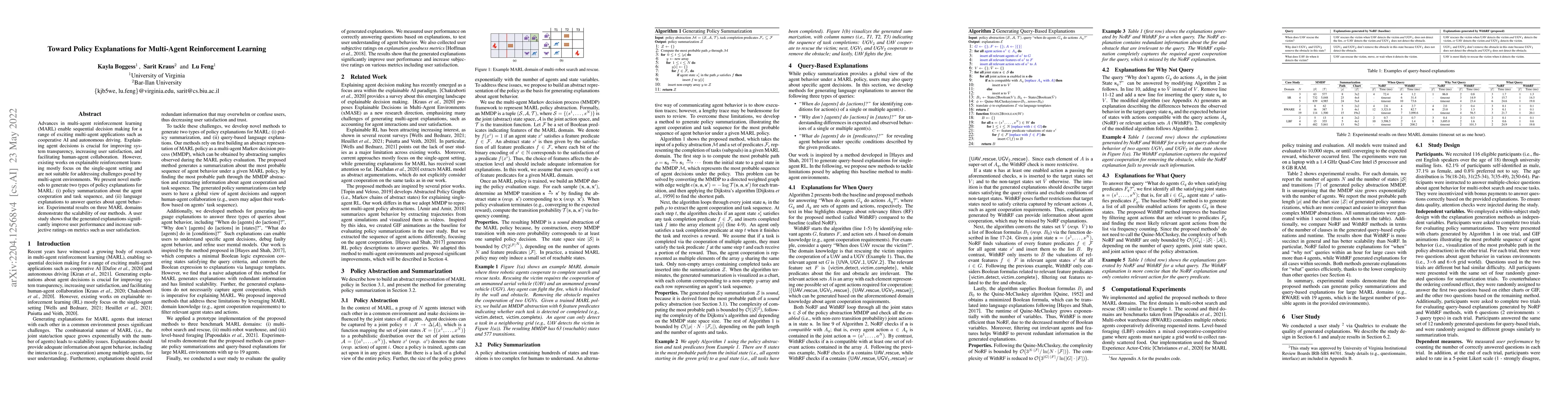 Thumbnail for Toward Policy Explanations for Multi-Agent Reinforcement Learning