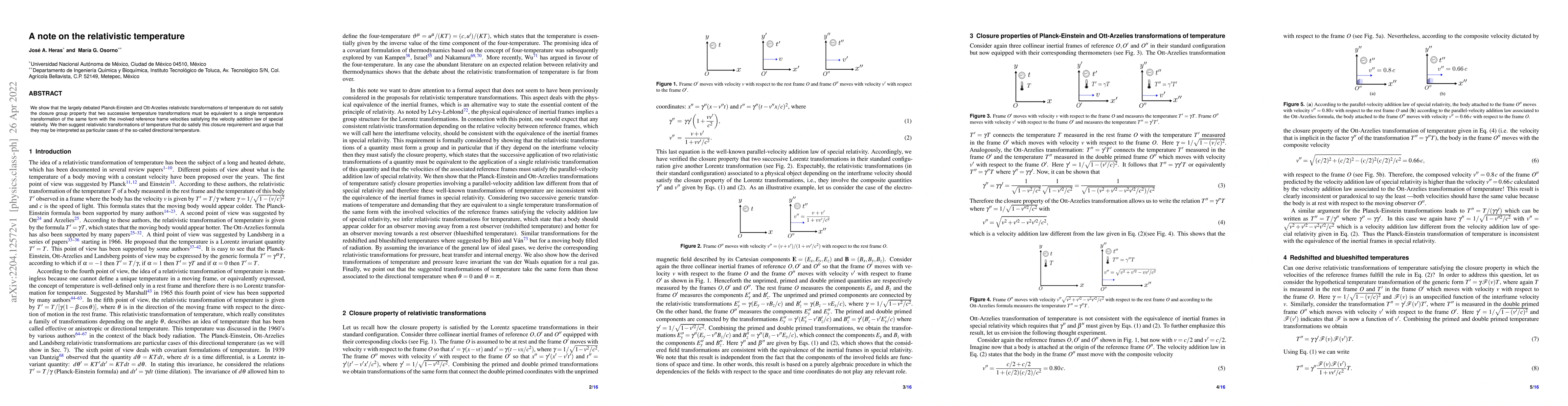 Thumbnail for A note on the relativistic temperature