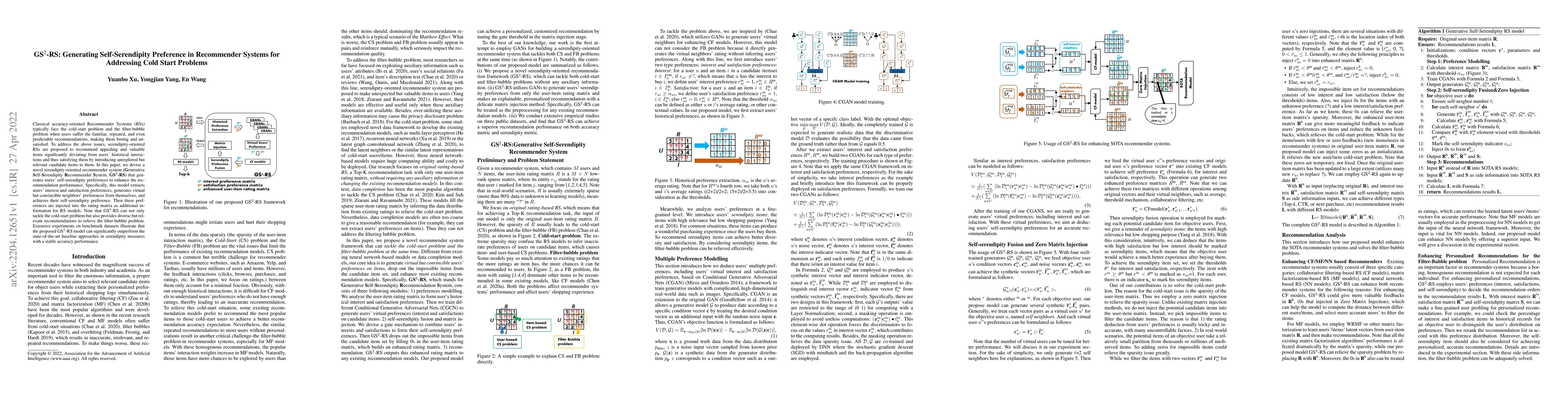 Thumbnail for Generating Self-Serendipity Preference in Recommender Systems for
  Addressing Cold Start Problems