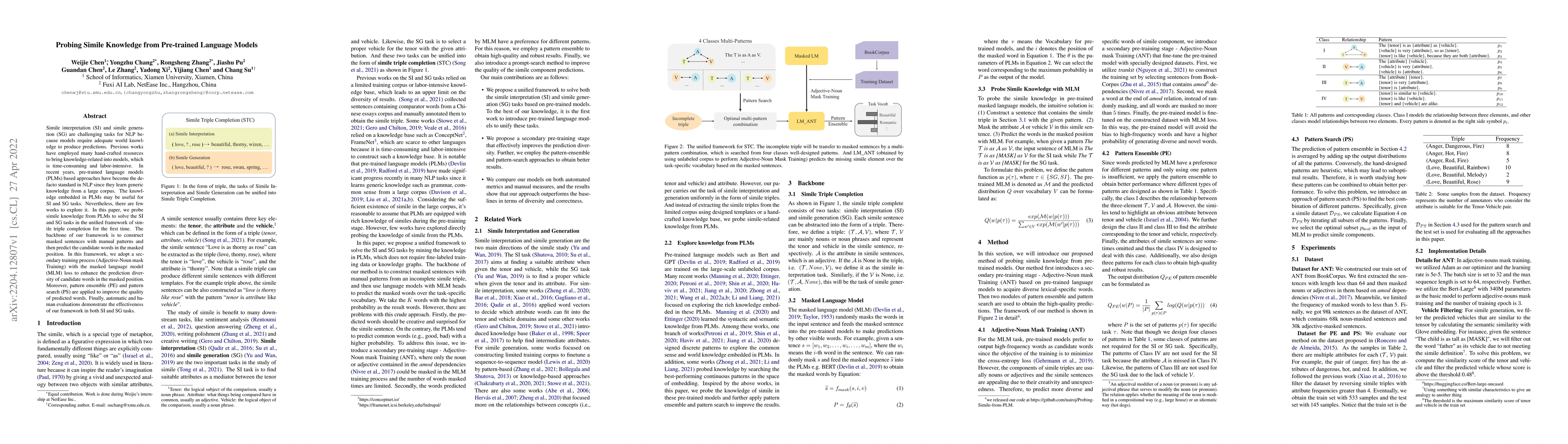 Thumbnail for Probing Simile Knowledge from Pre-trained Language Models