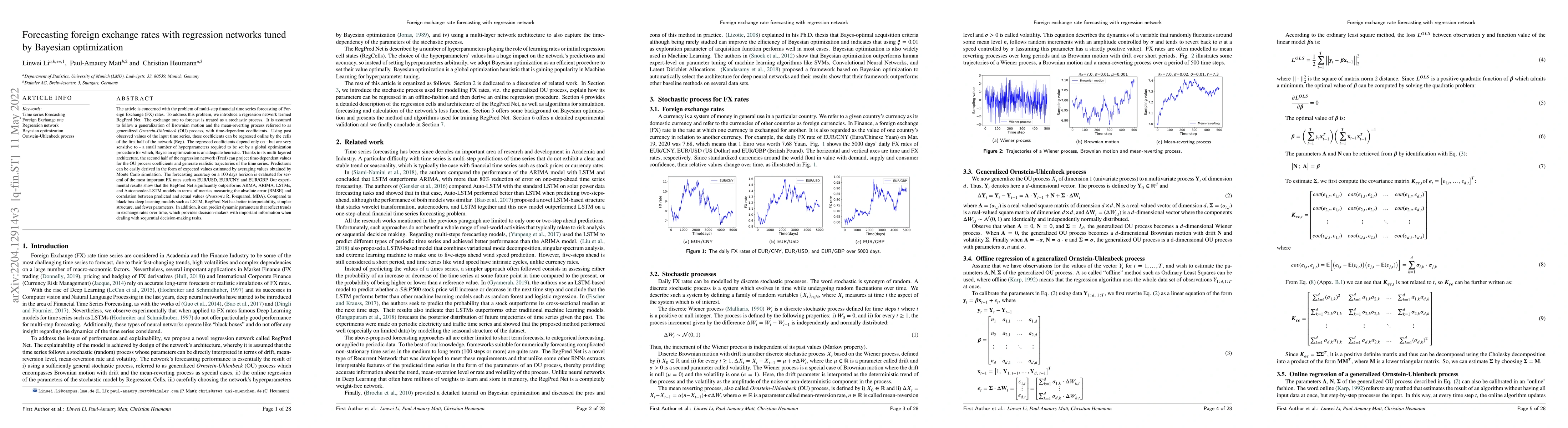 Thumbnail for Forecasting foreign exchange rates with regression networks tuned by
  Bayesian optimization