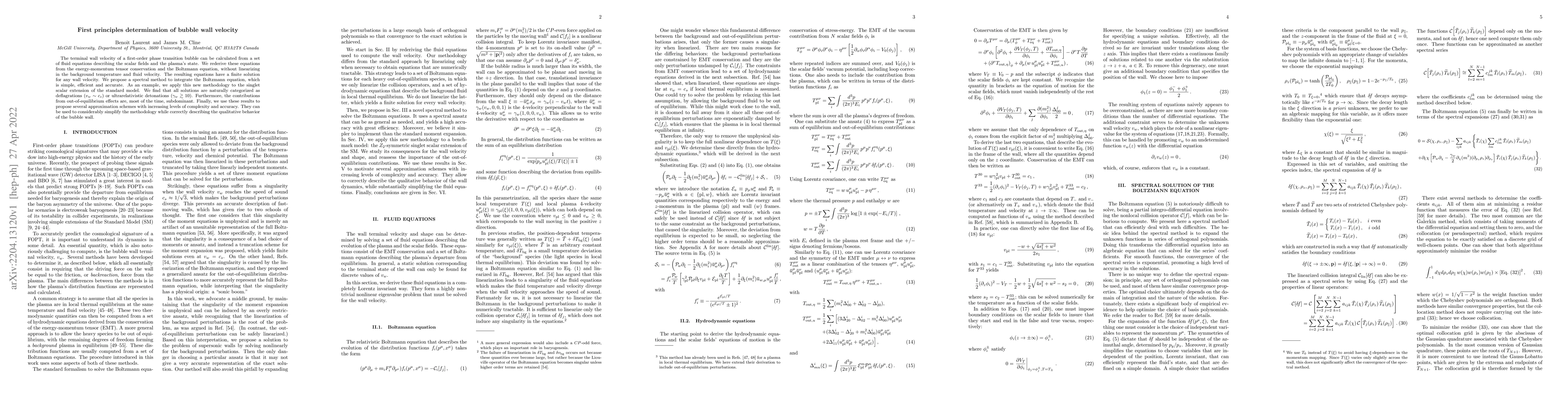 Thumbnail for First principles determination of bubble wall velocity