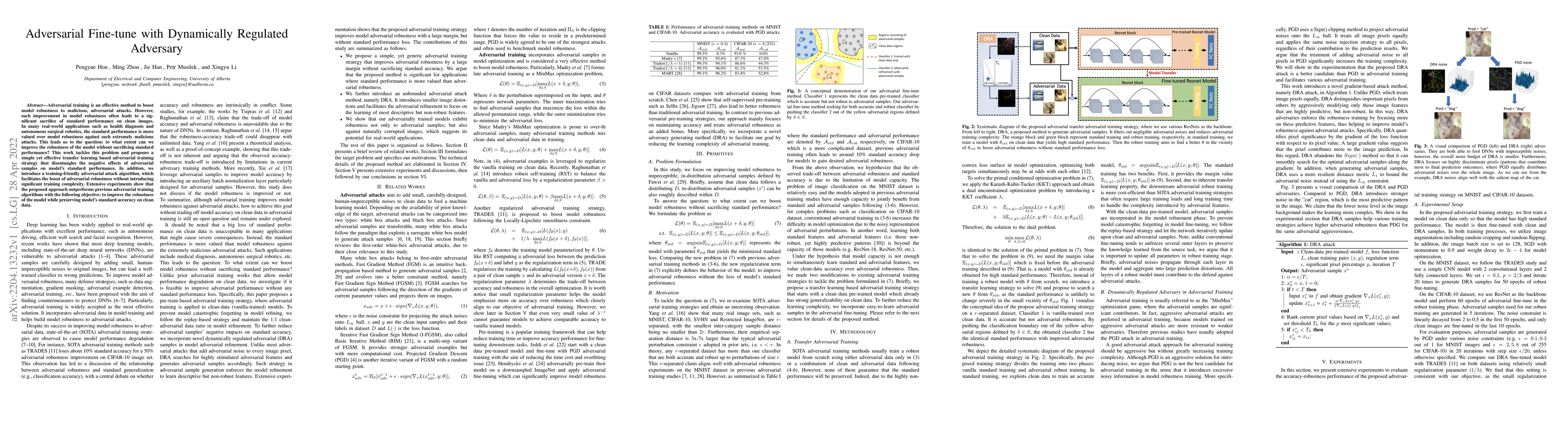 Thumbnail for Adversarial Fine-tune with Dynamically Regulated Adversary