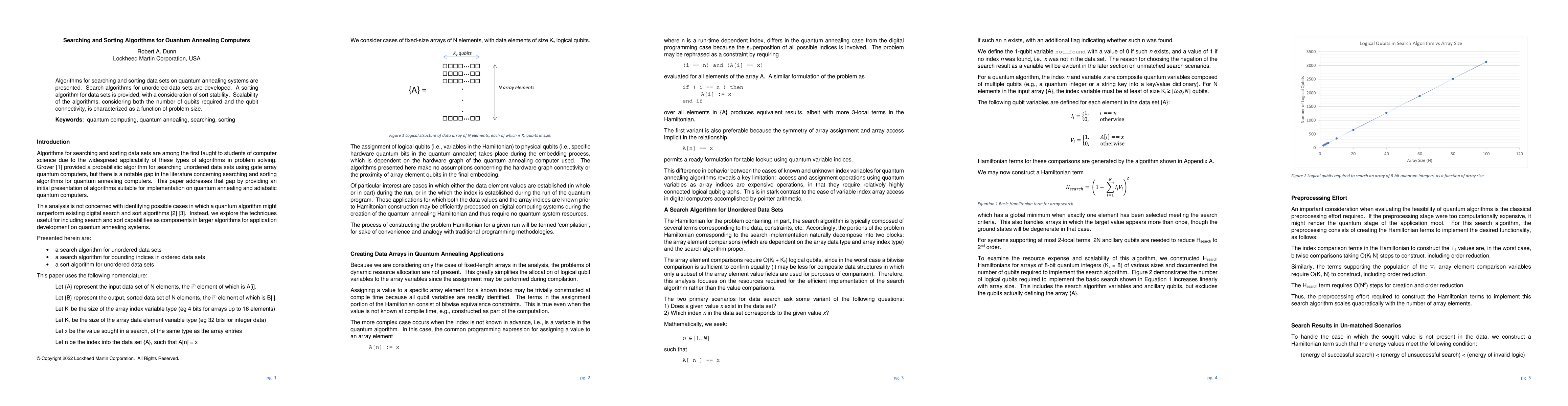 Thumbnail for Searching and Sorting Algorithms for Quantum Annealing Computers