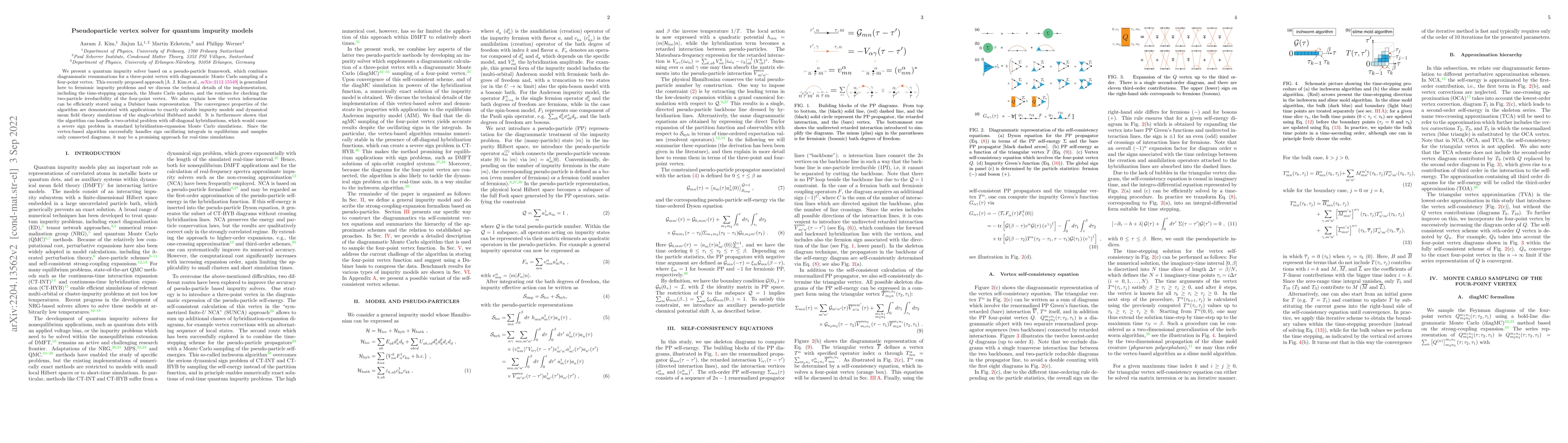 Thumbnail for Pseudoparticle vertex solver for quantum impurity models
