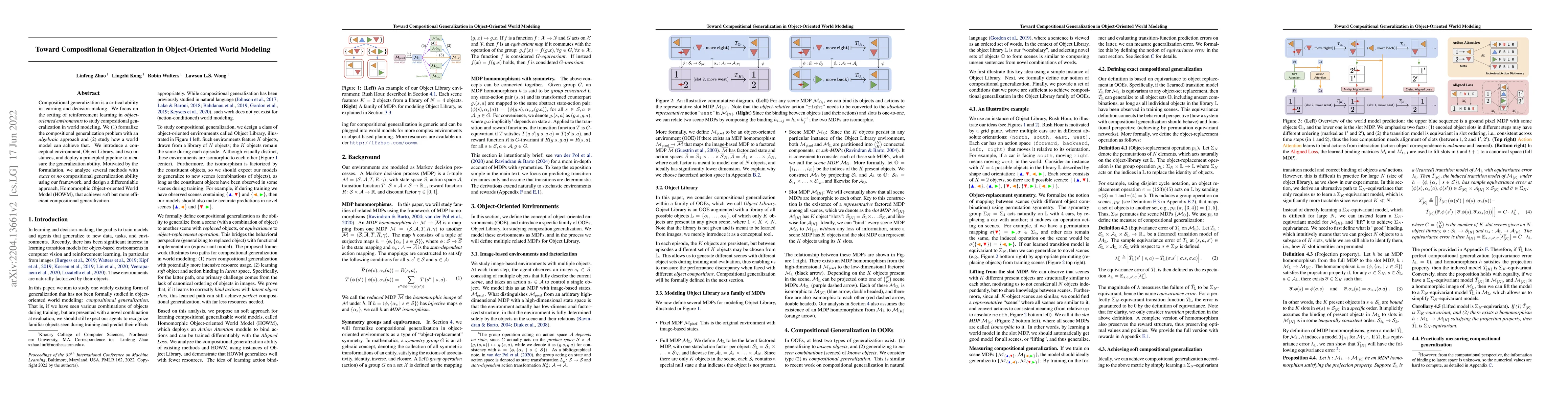 Thumbnail for Toward Compositional Generalization in Object-Oriented World Modeling