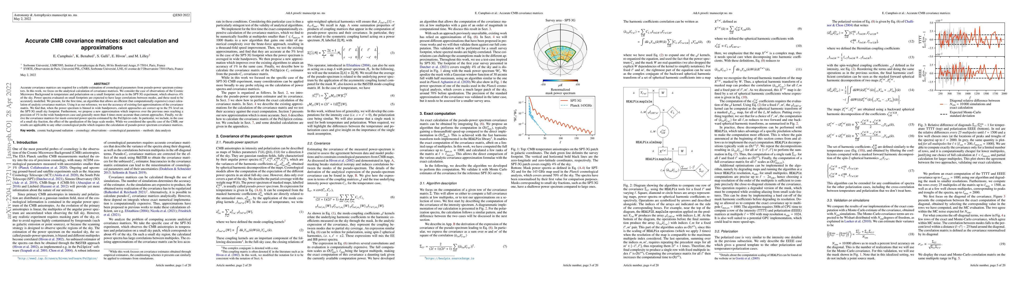 Thumbnail for Accurate CMB covariance matrices: exact calculation and approximations