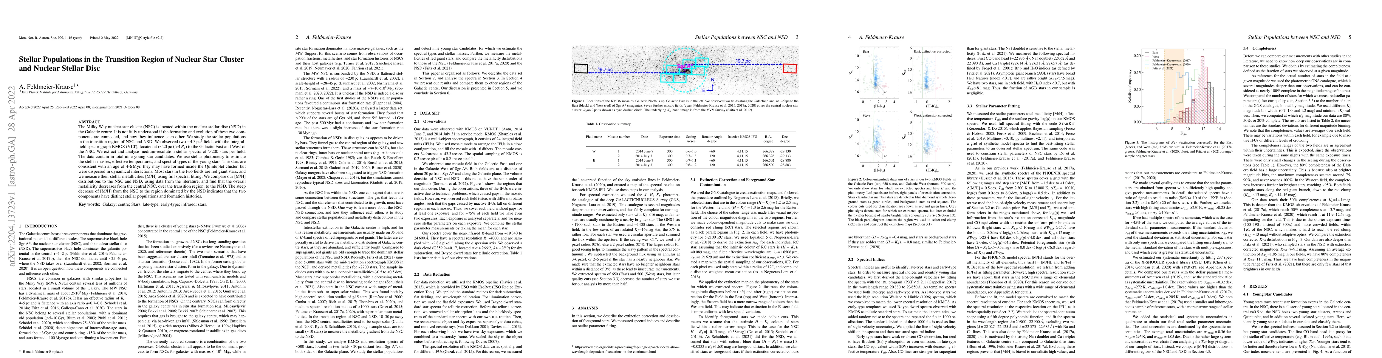 Thumbnail for Stellar Populations in the Transition Region of Nuclear Star Cluster and
  Nuclear Stellar Disc