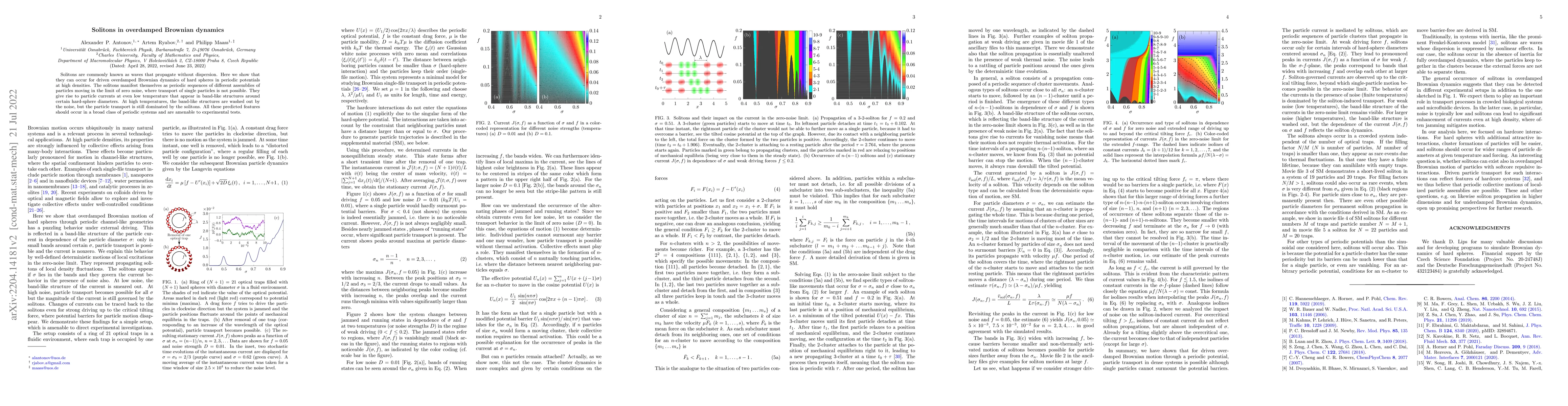 Thumbnail for Solitons in overdamped Brownian dynamics