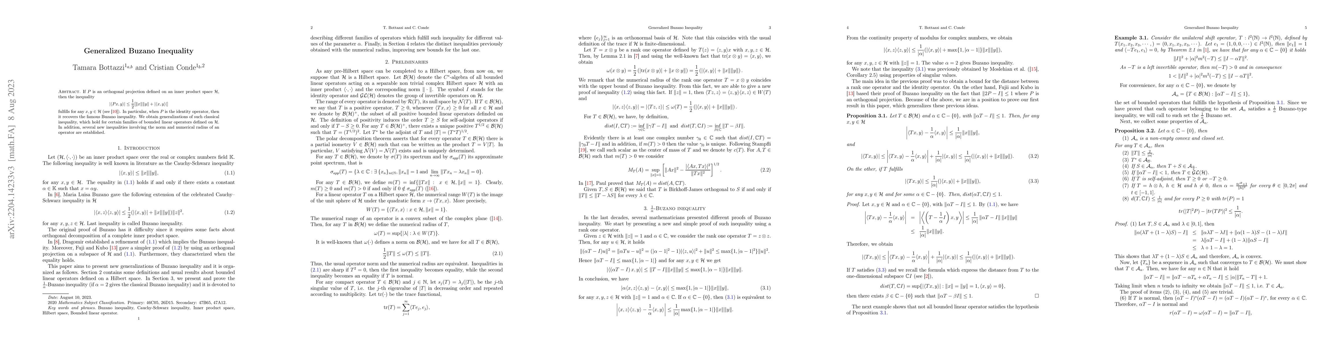 Thumbnail for Generalized Buzano Inequality