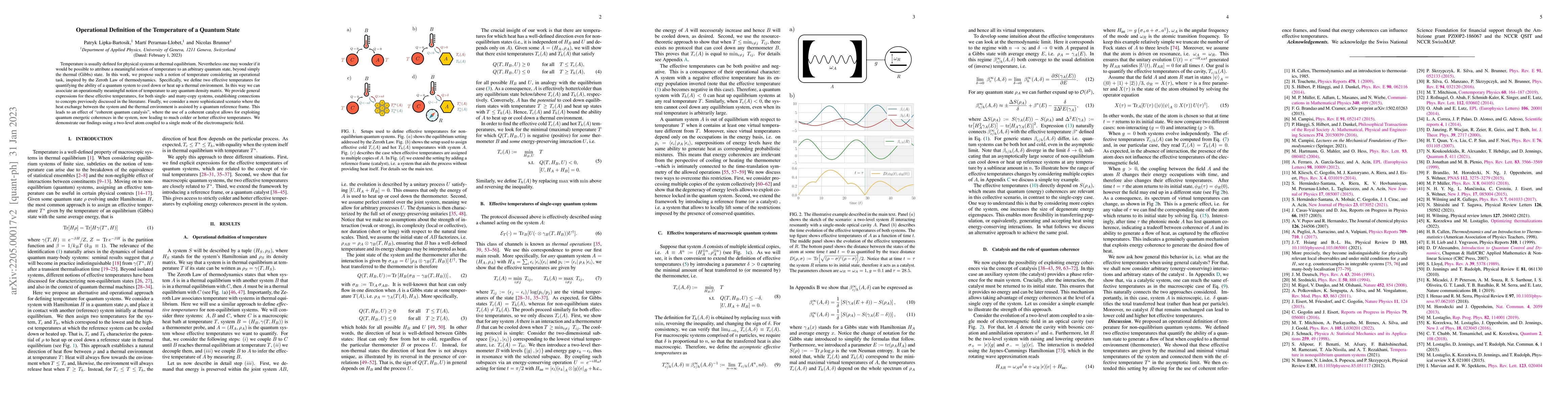Thumbnail for Operational definition of the temperature of a quantum state