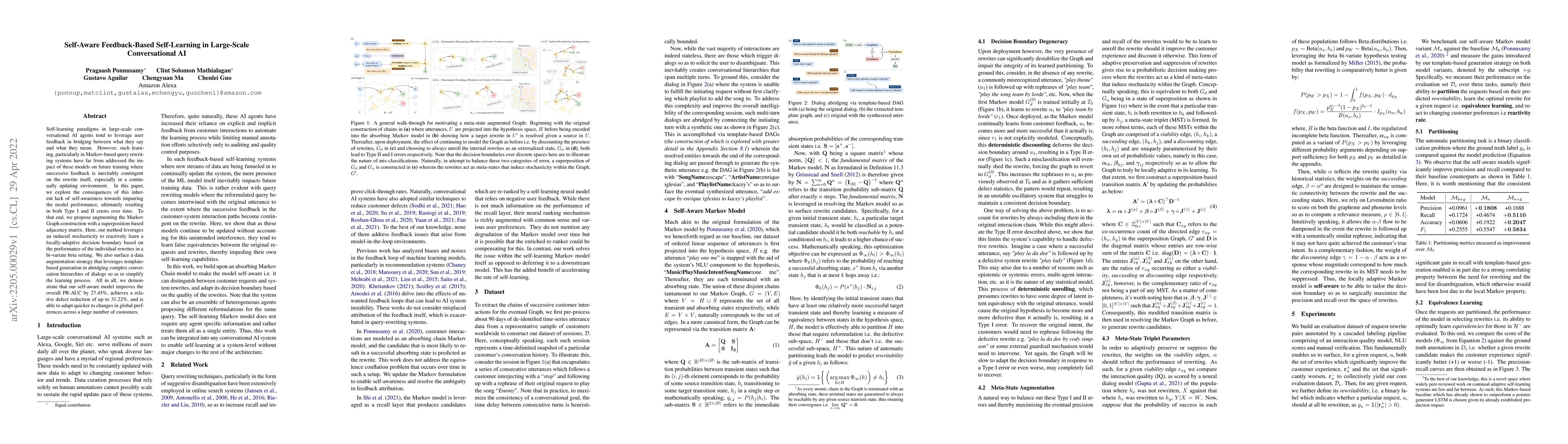 Thumbnail for Self-Aware Feedback-Based Self-Learning in Large-Scale Conversational AI