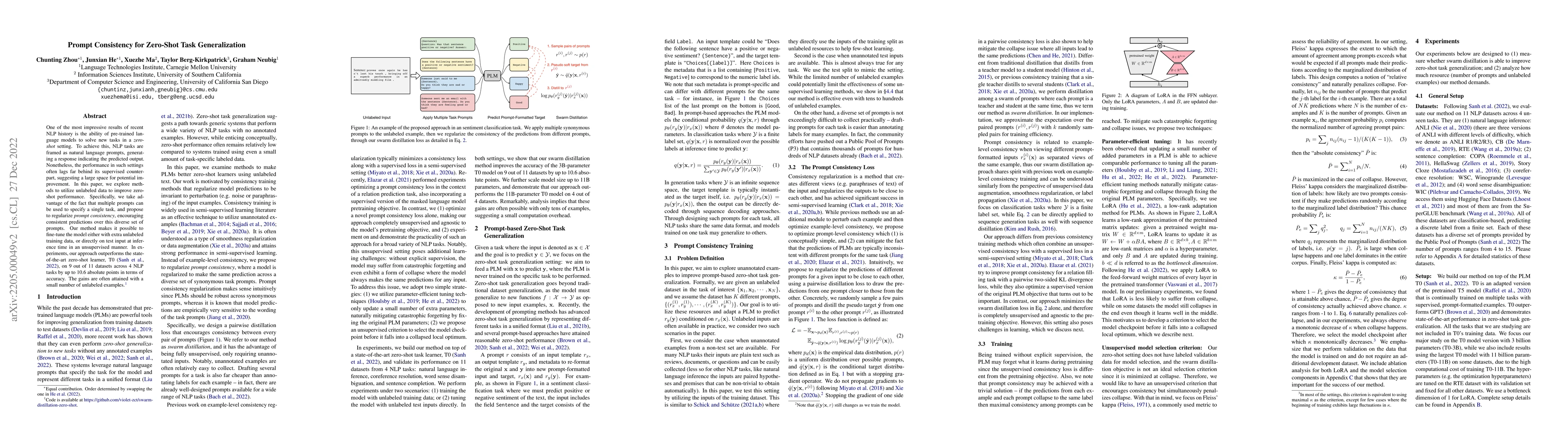 Thumbnail for Prompt Consistency for Zero-Shot Task Generalization