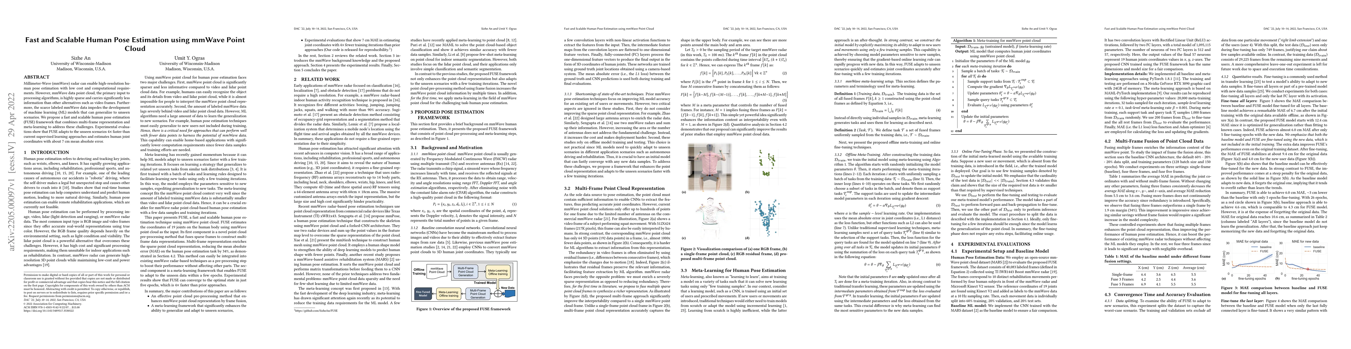 Thumbnail for Fast and Scalable Human Pose Estimation using mmWave Point Cloud
