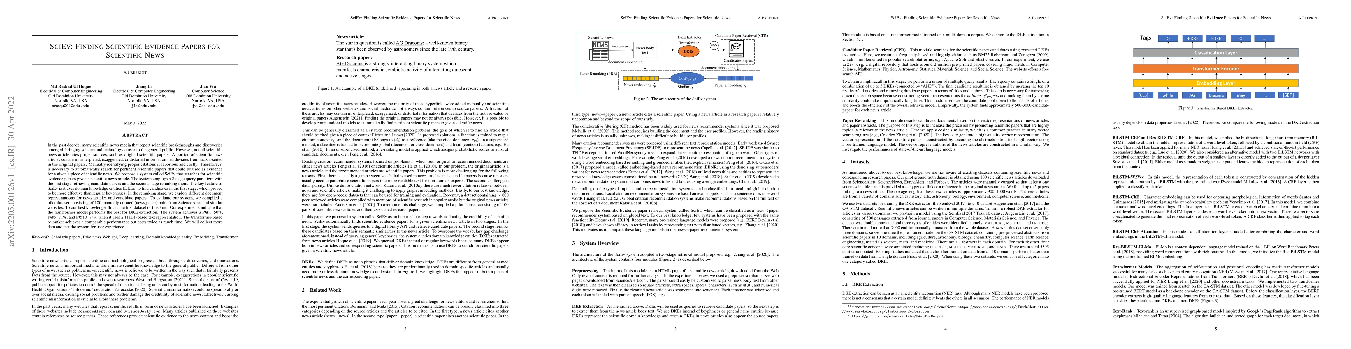 Thumbnail for SciEv: Finding Scientific Evidence Papers for Scientific News