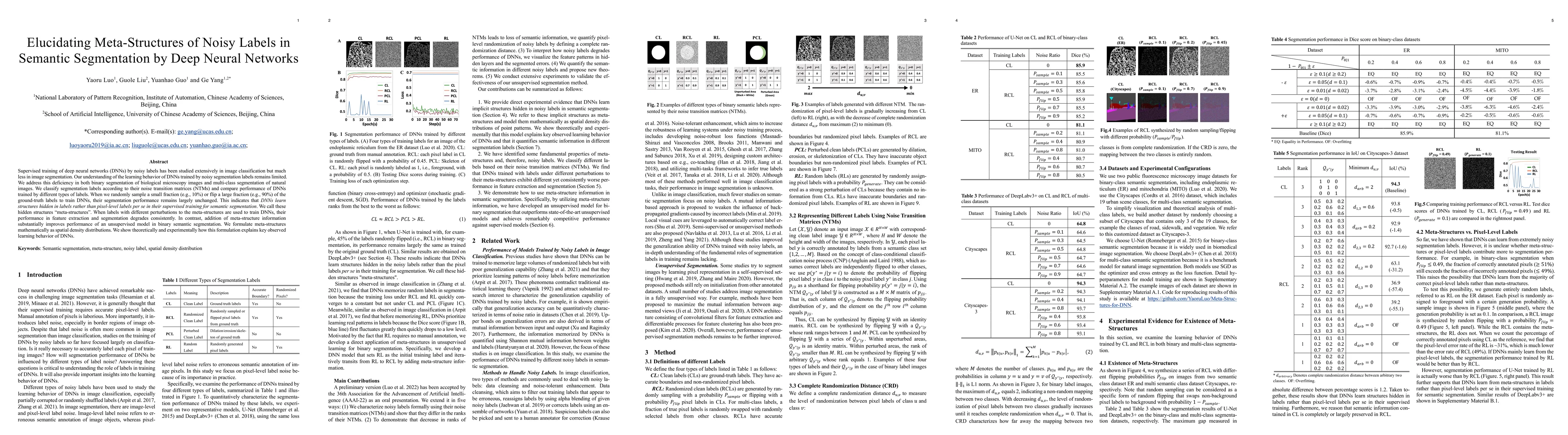 Thumbnail for Elucidating Meta-Structures of Noisy Labels in Semantic Segmentation by
  Deep Neural Networks