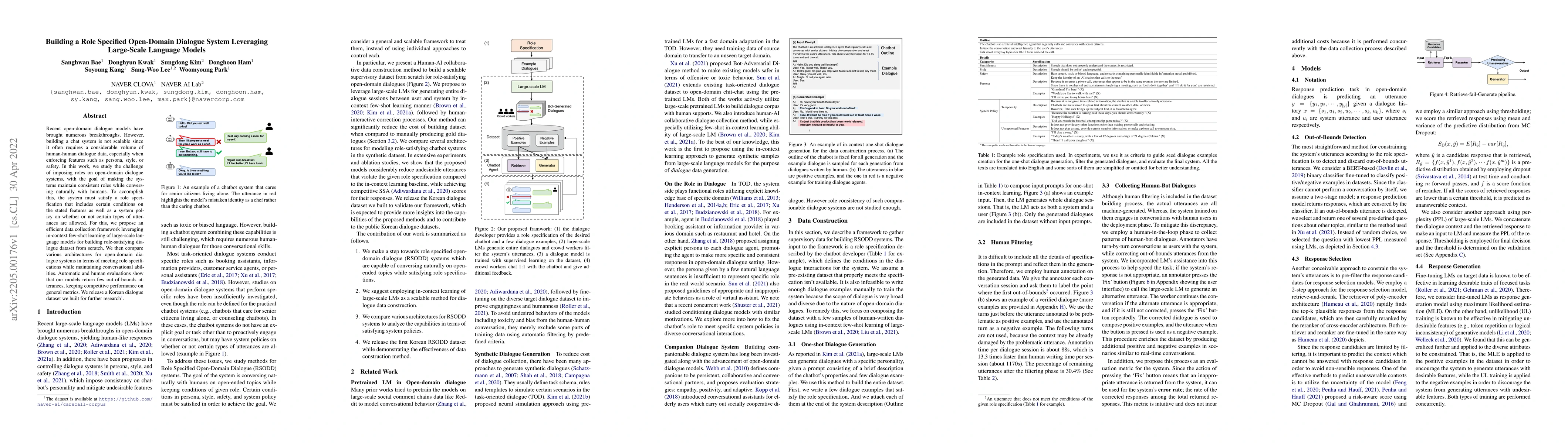 Thumbnail for Building a Role Specified Open-Domain Dialogue System Leveraging
  Large-Scale Language Models