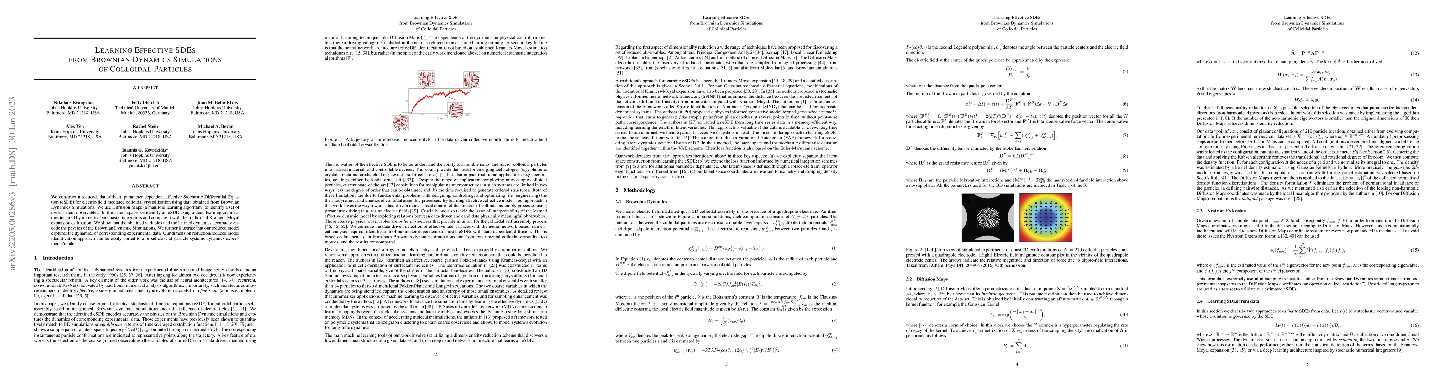 Thumbnail for Learning Effective SDEs from Brownian Dynamics Simulations of Colloidal
  Particles