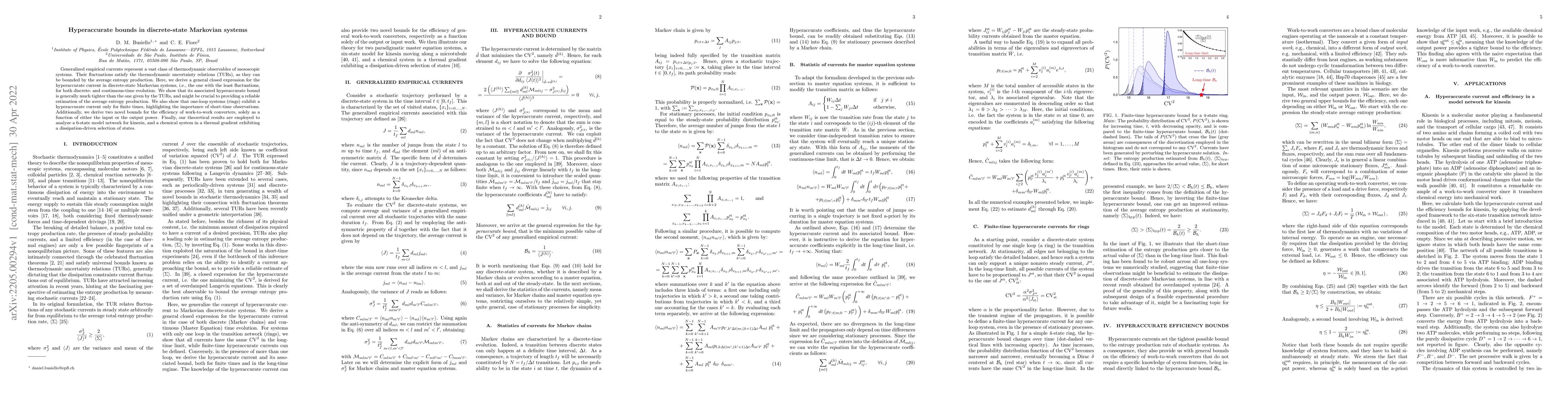 Thumbnail for Hyperaccurate bounds in discrete-state Markovian systems