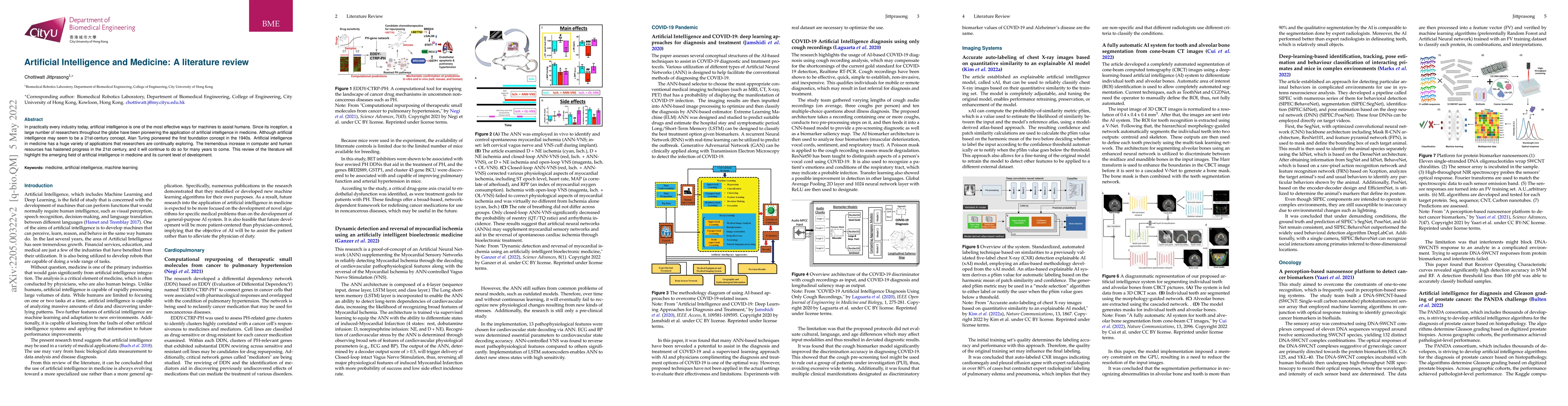 Thumbnail for Artificial Intelligence and Medicine: A literature review