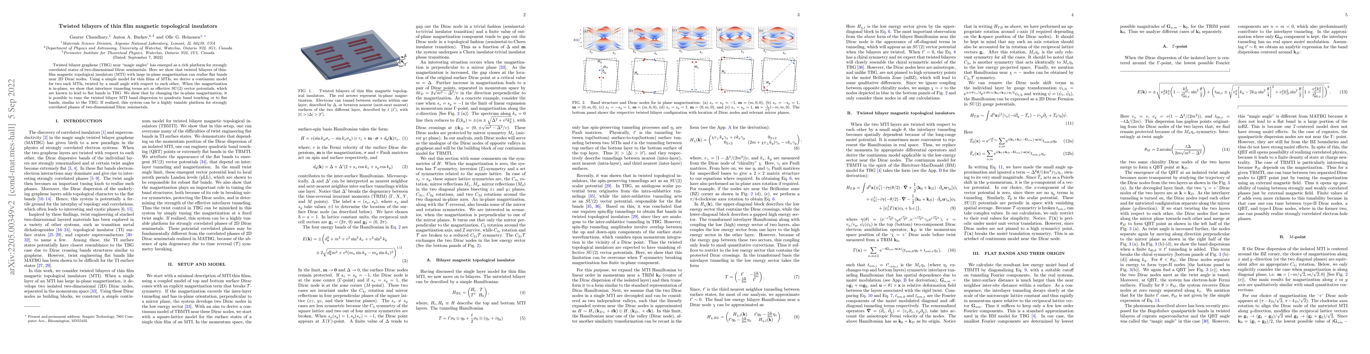 Thumbnail for Twisted bilayers of thin film magnetic topological insulators