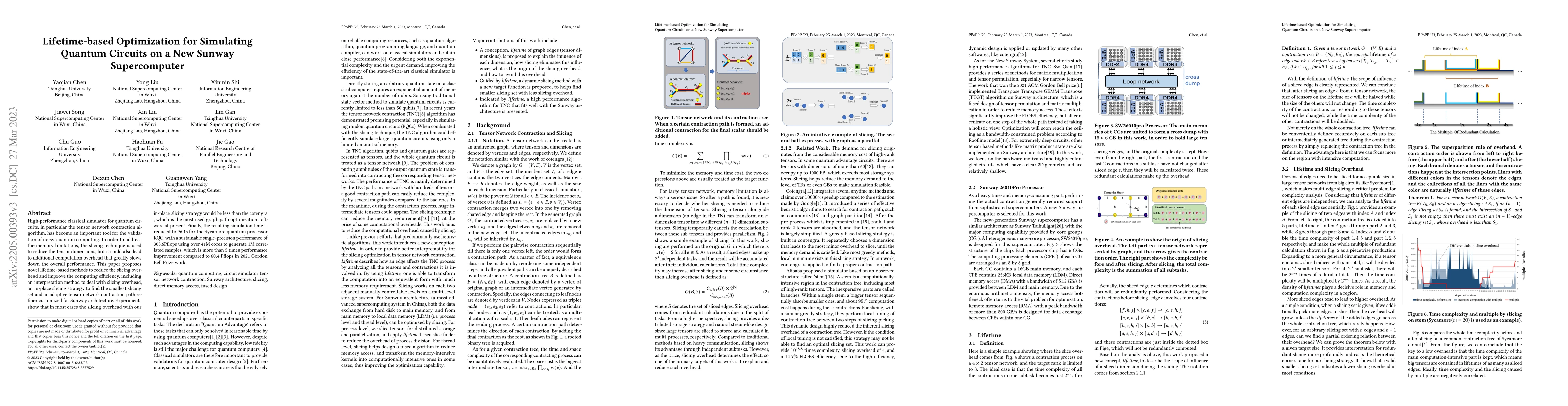 Thumbnail for Lifetime-based Optimization for Simulating Quantum Circuits on a New
  Sunway Supercomputer
