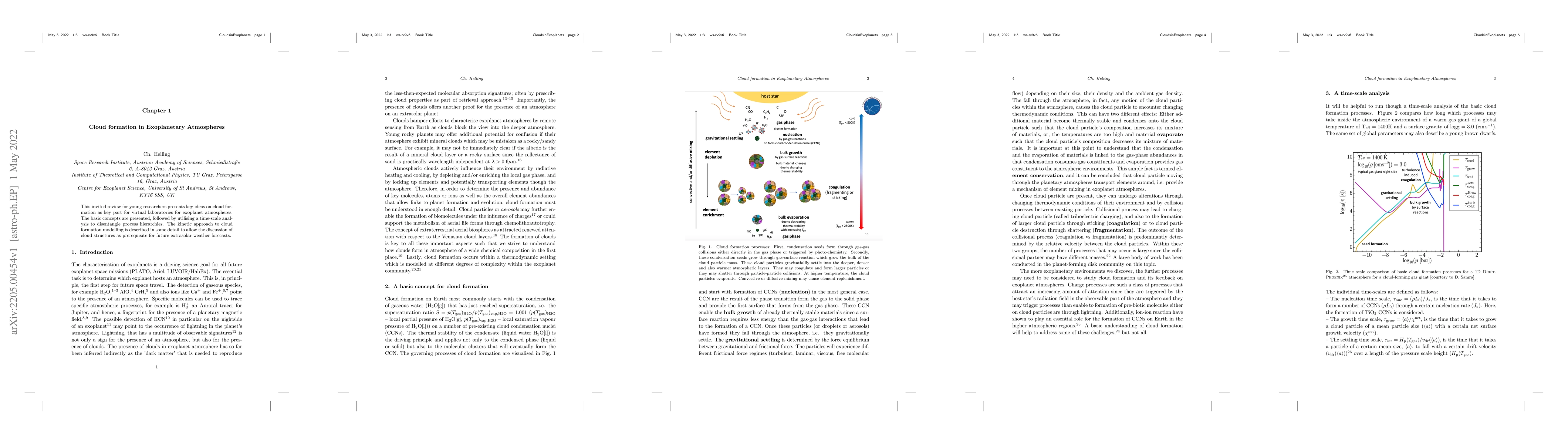 Thumbnail for Cloud formation in Exoplanetary Atmospheres