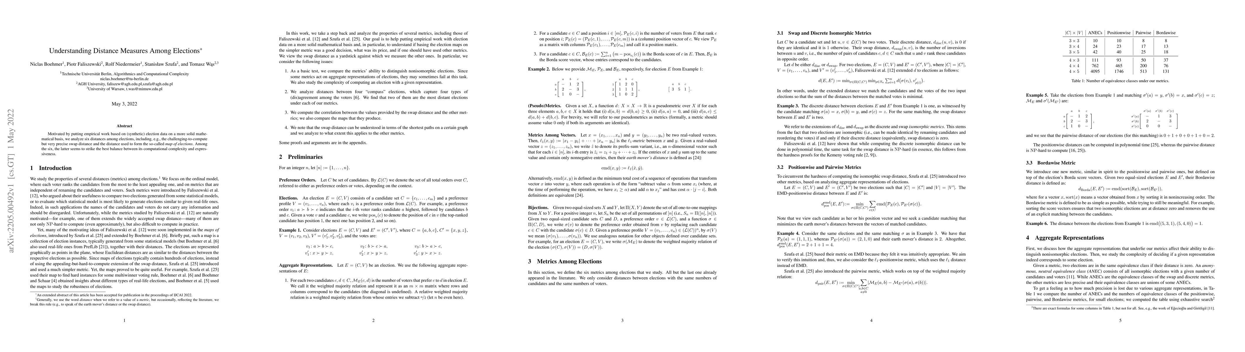 Thumbnail for Understanding Distance Measures Among Elections