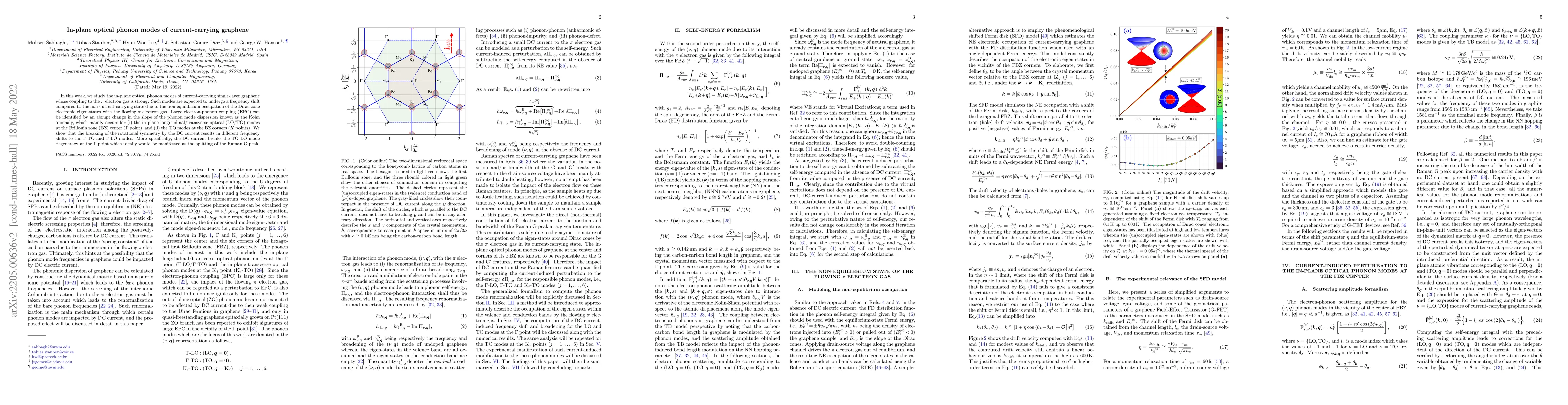 Thumbnail for In-plane optical phonon modes of current-carrying graphene