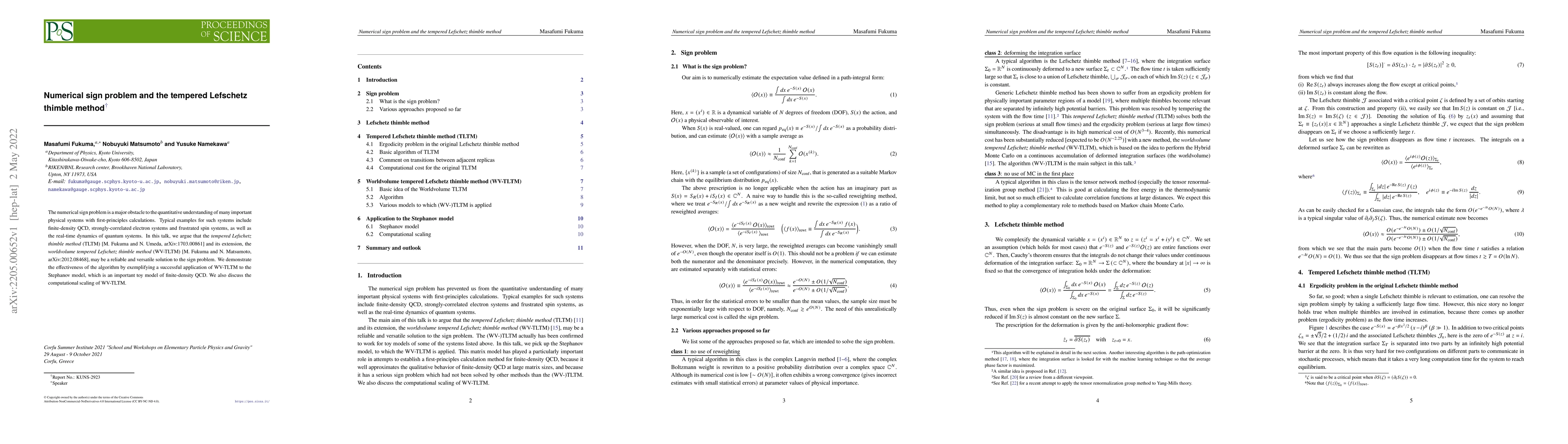 Thumbnail for Numerical sign problem and the tempered Lefschetz thimble method