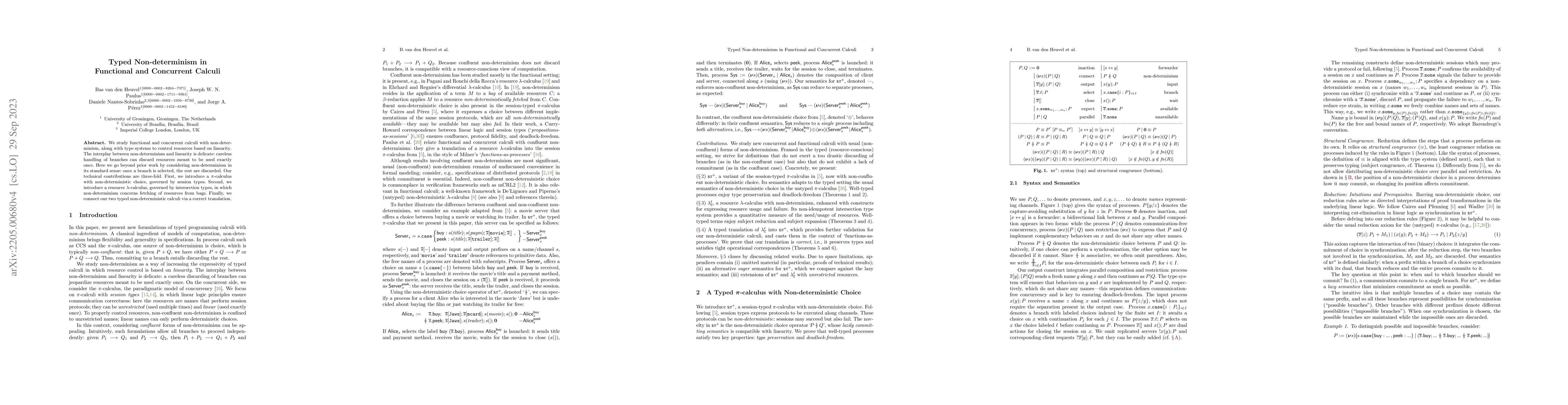 Thumbnail for Typed Non-determinism in Functional and Concurrent Calculi