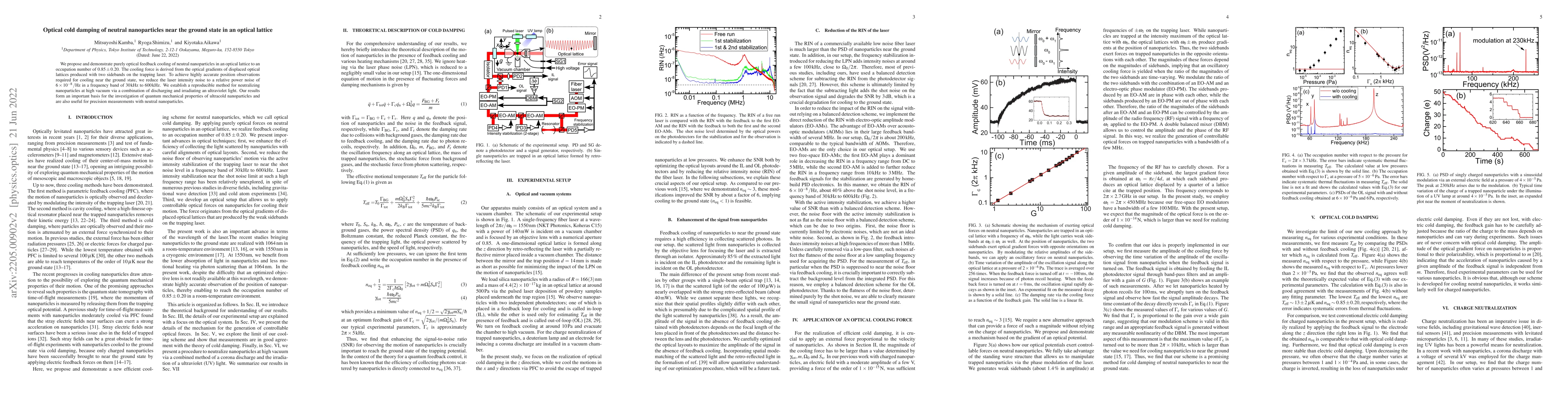 Thumbnail for Optical cold damping of neutral nanoparticles near the ground state in
  an optical lattice