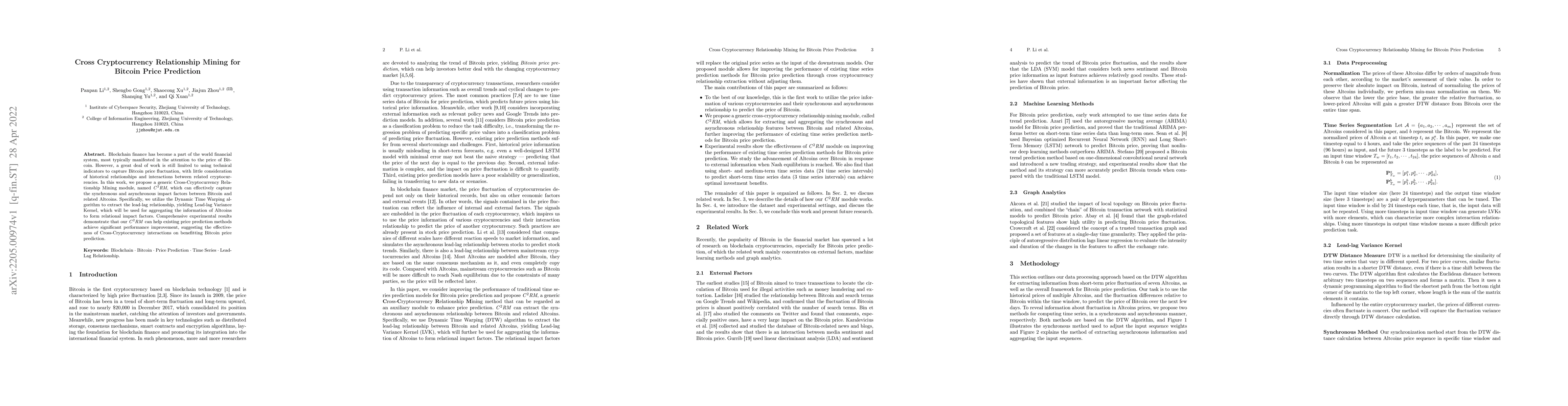 Thumbnail for Cross Cryptocurrency Relationship Mining for Bitcoin Price Prediction