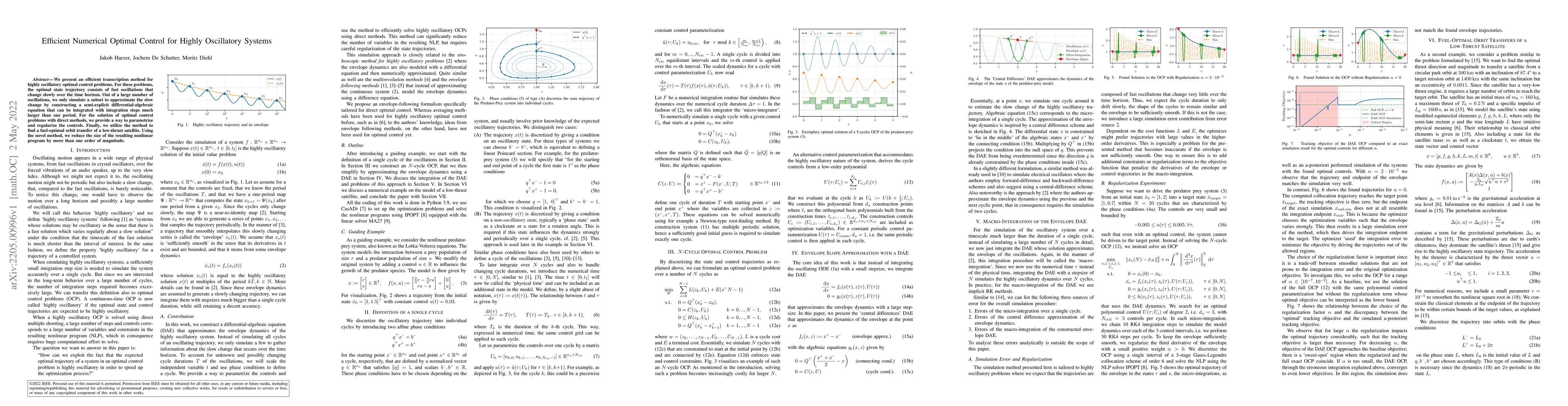 Thumbnail for Efficient Numerical Optimal Control for Highly Oscillatory Systems