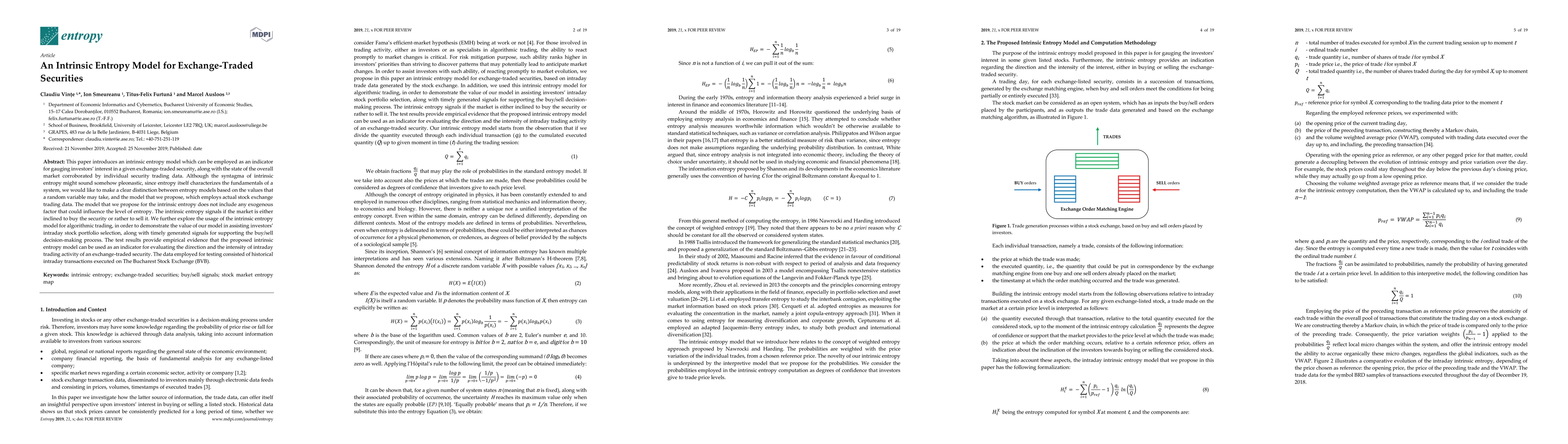 Thumbnail for An Intrinsic Entropy Model for Exchange-Traded Securities