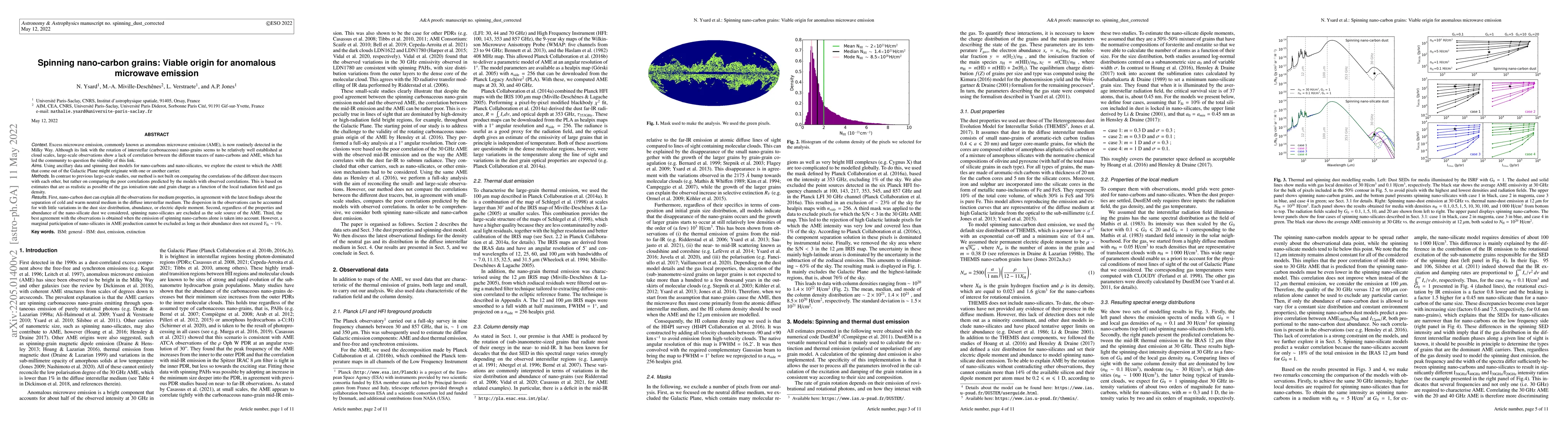 Thumbnail for Spinning nano-carbon grains: Viable origin for anomalous microwave
  emission